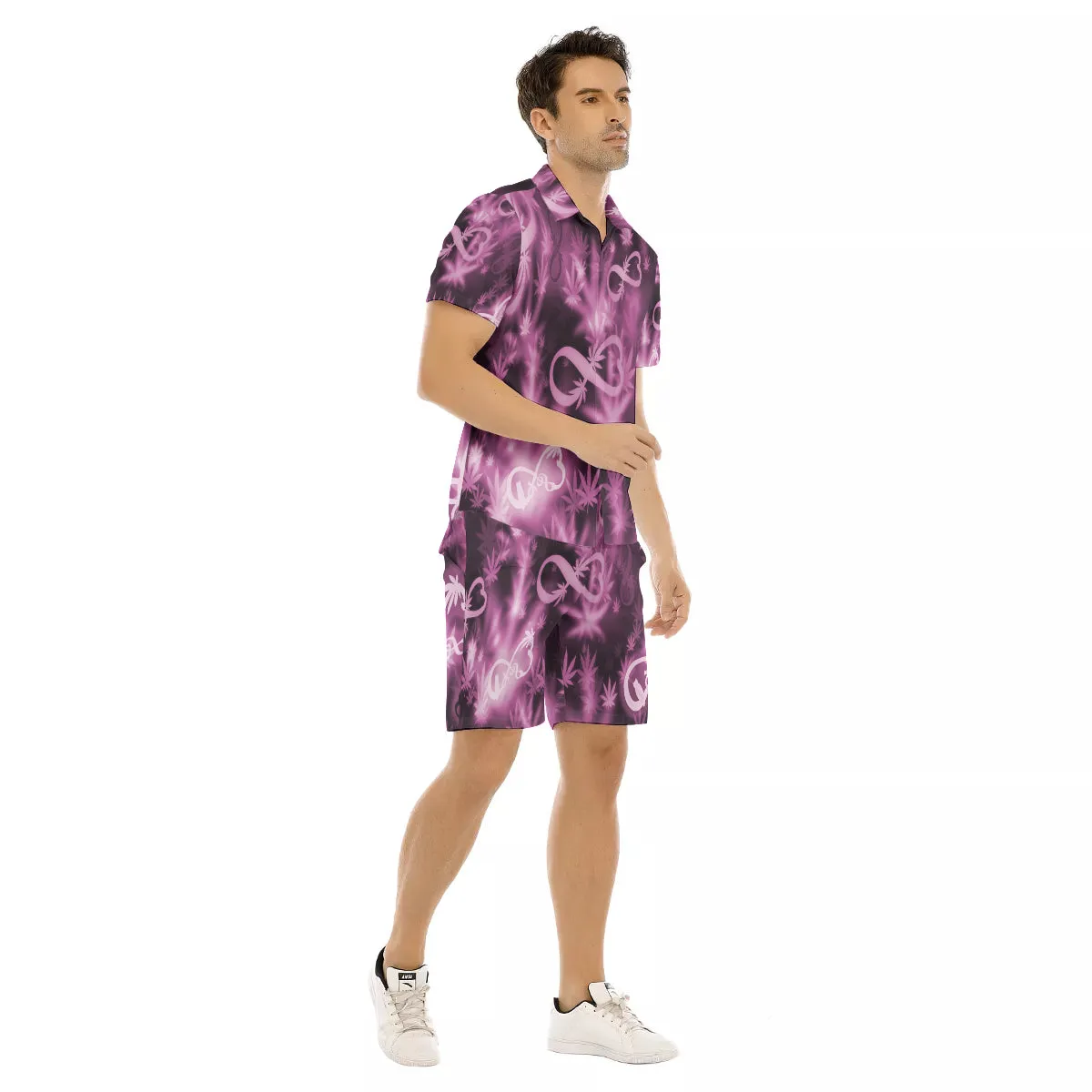 INFINITY GRAPE Men's Short Sleeve Shirt Sets