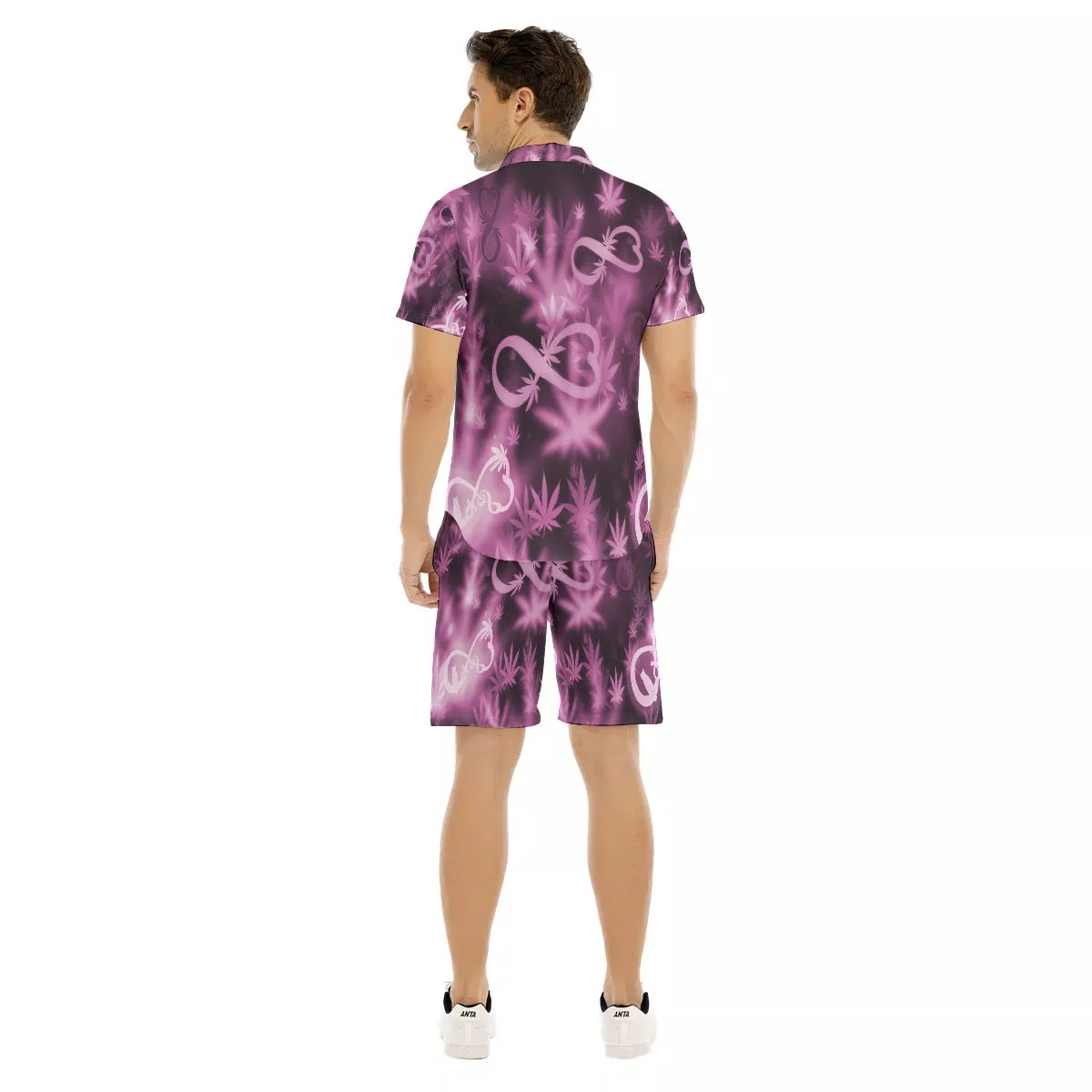 INFINITY GRAPE Men's Short Sleeve Shirt Sets