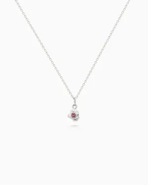 Ingot Stone Pendant | Silver