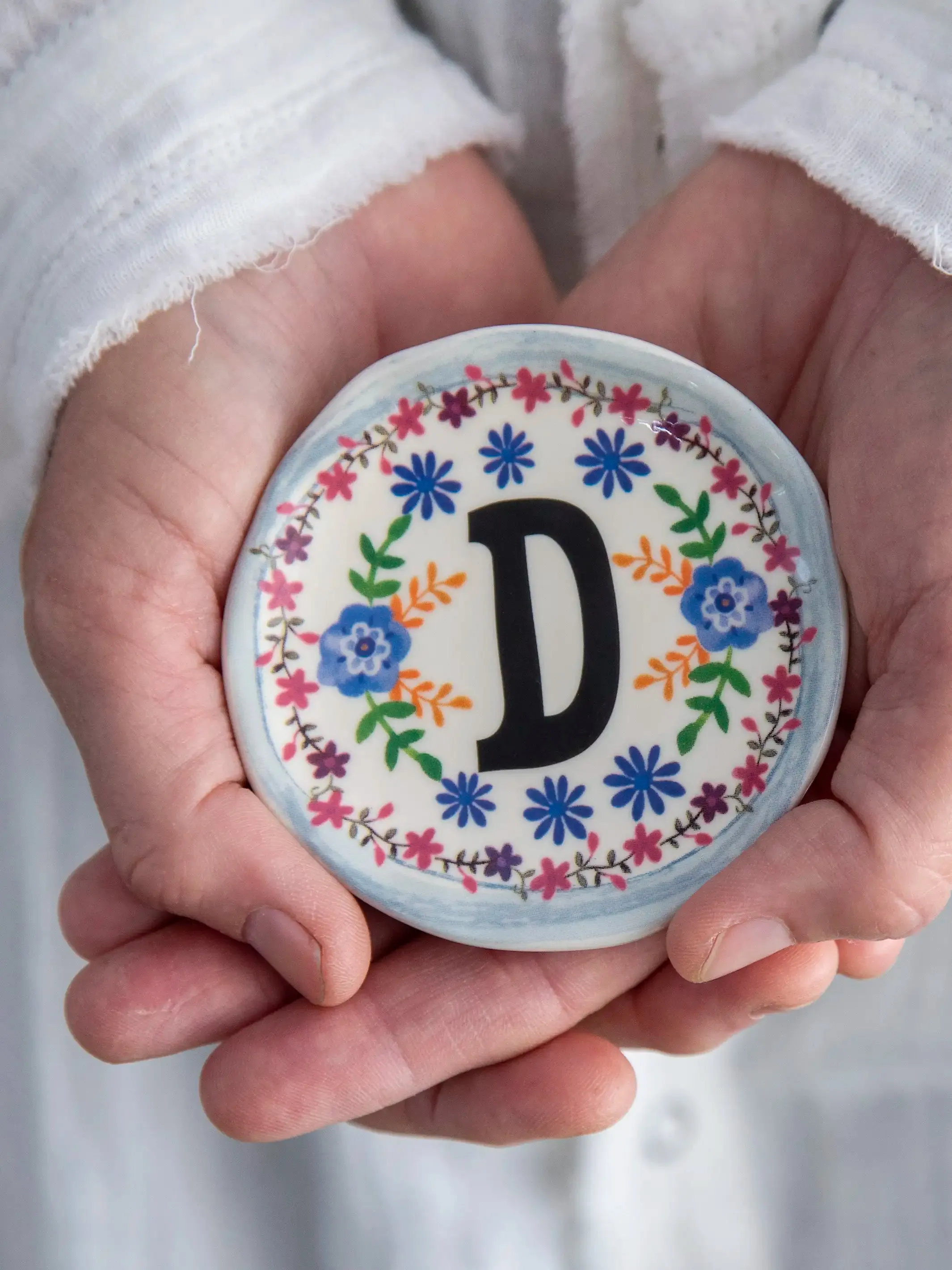 Initial Trinket Dish - D
