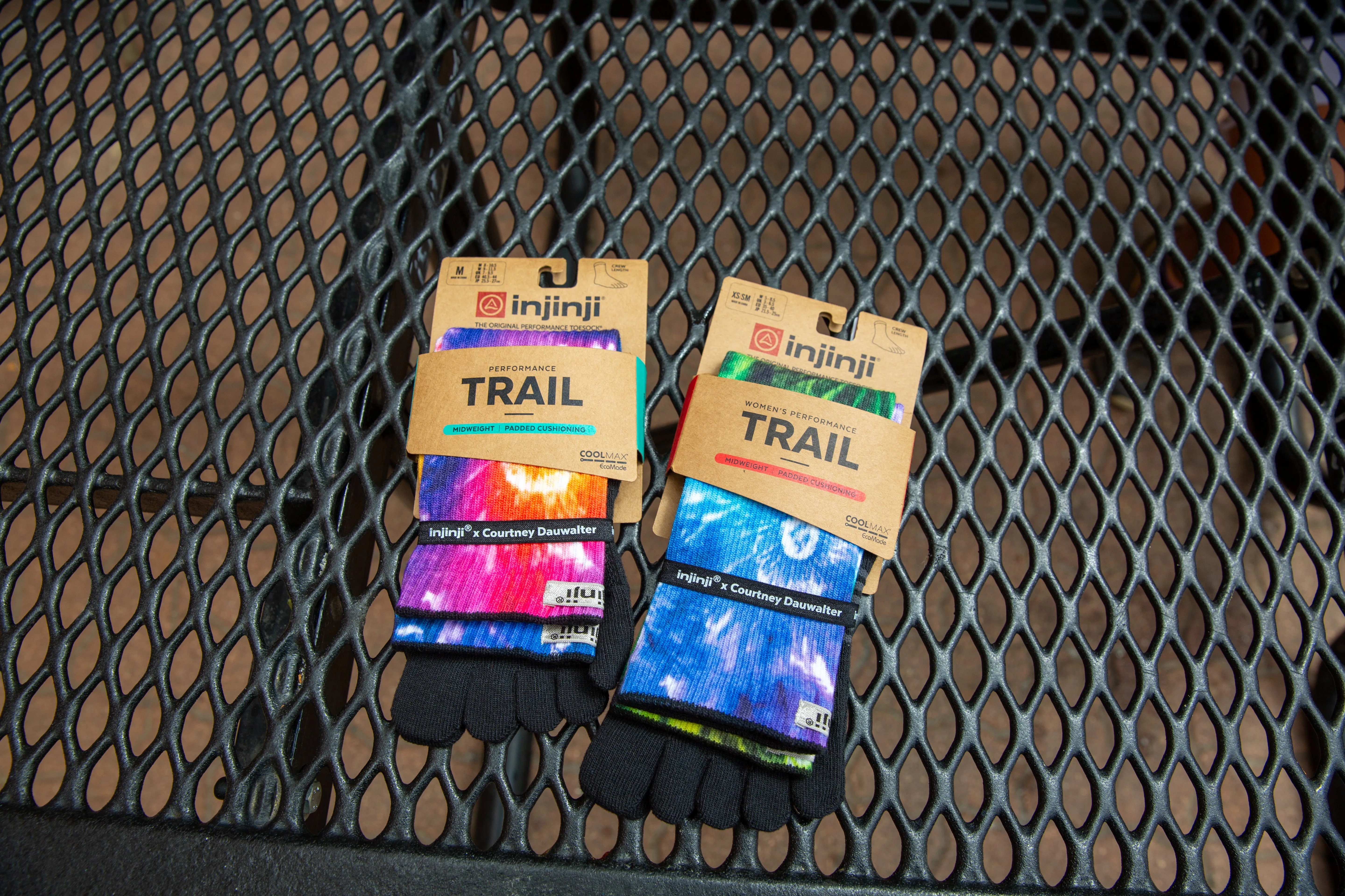 Injinji Trail Midweight Men's Crew Moab (Courtney Range)