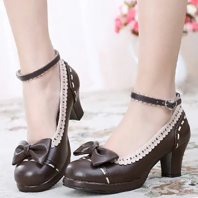 Instant Shipping! Sweetheart Platform Heels