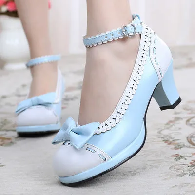 Instant Shipping! Sweetheart Platform Heels