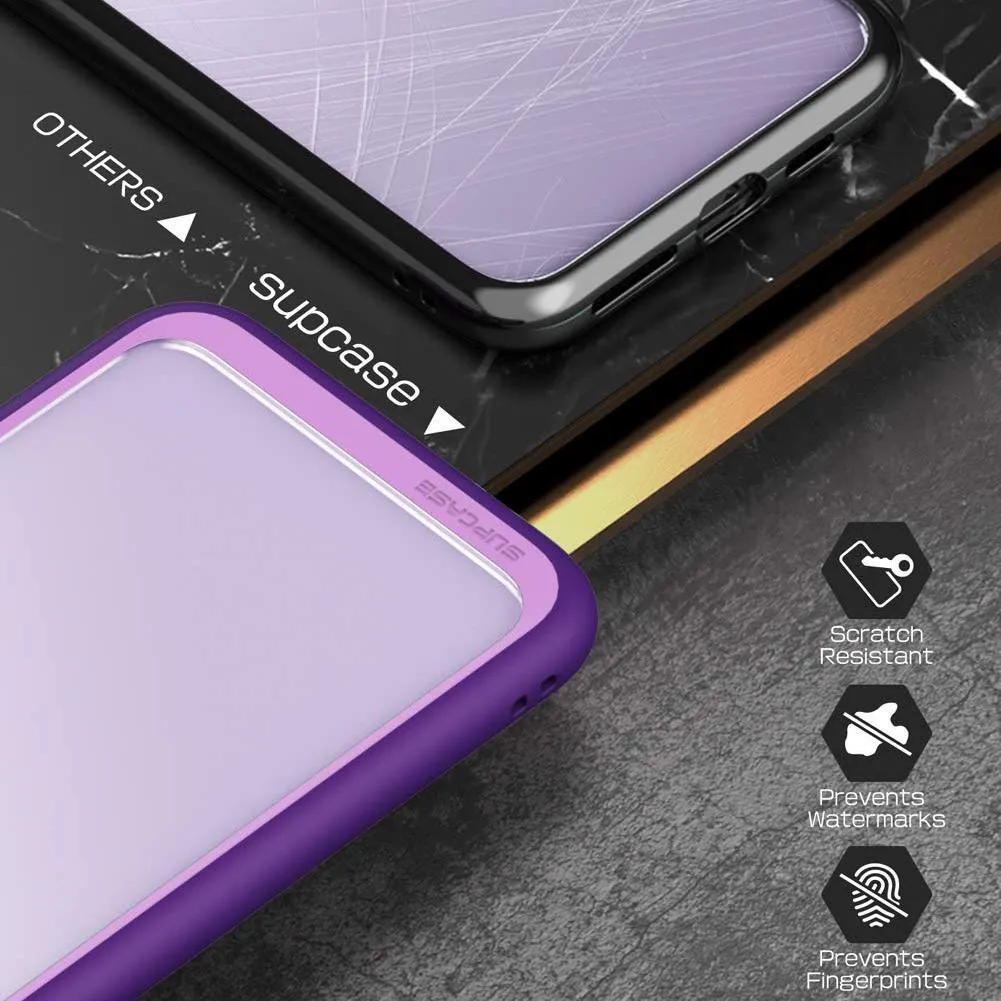 iPhone 11 6.1 inch Unicorn Beetle Style Slim Clear Case-Purple
