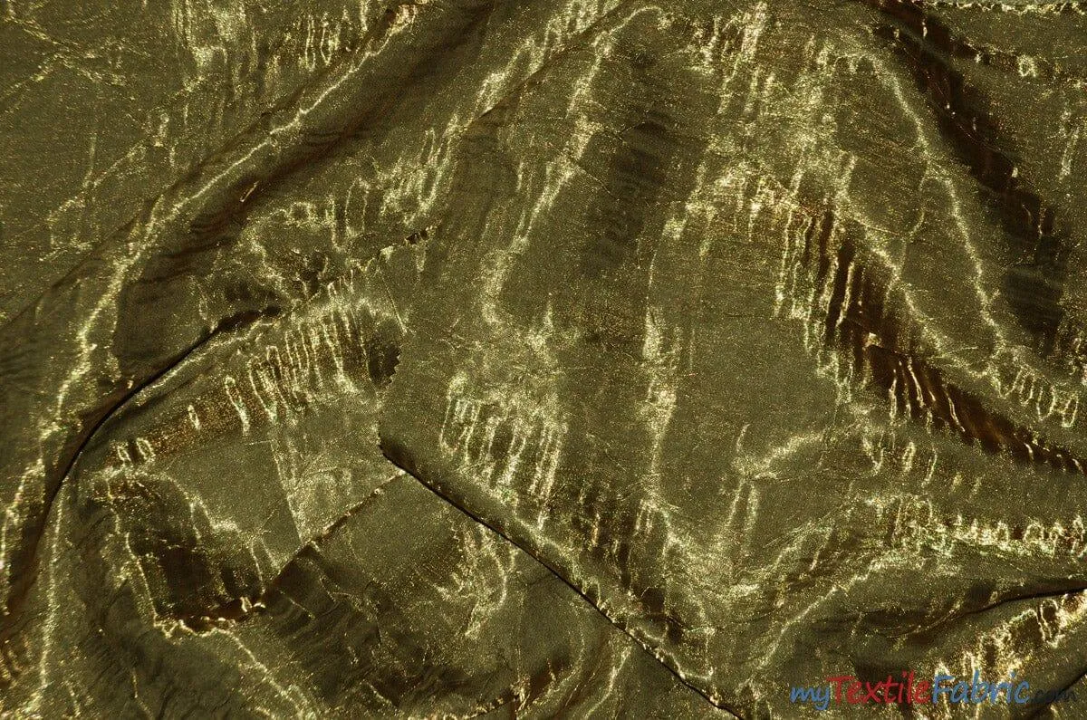 Iridescent Crush Shimmer Fabric | Iridescent Fabric | 54" Wide | Multiple Colors | Wholesale Bolt |
