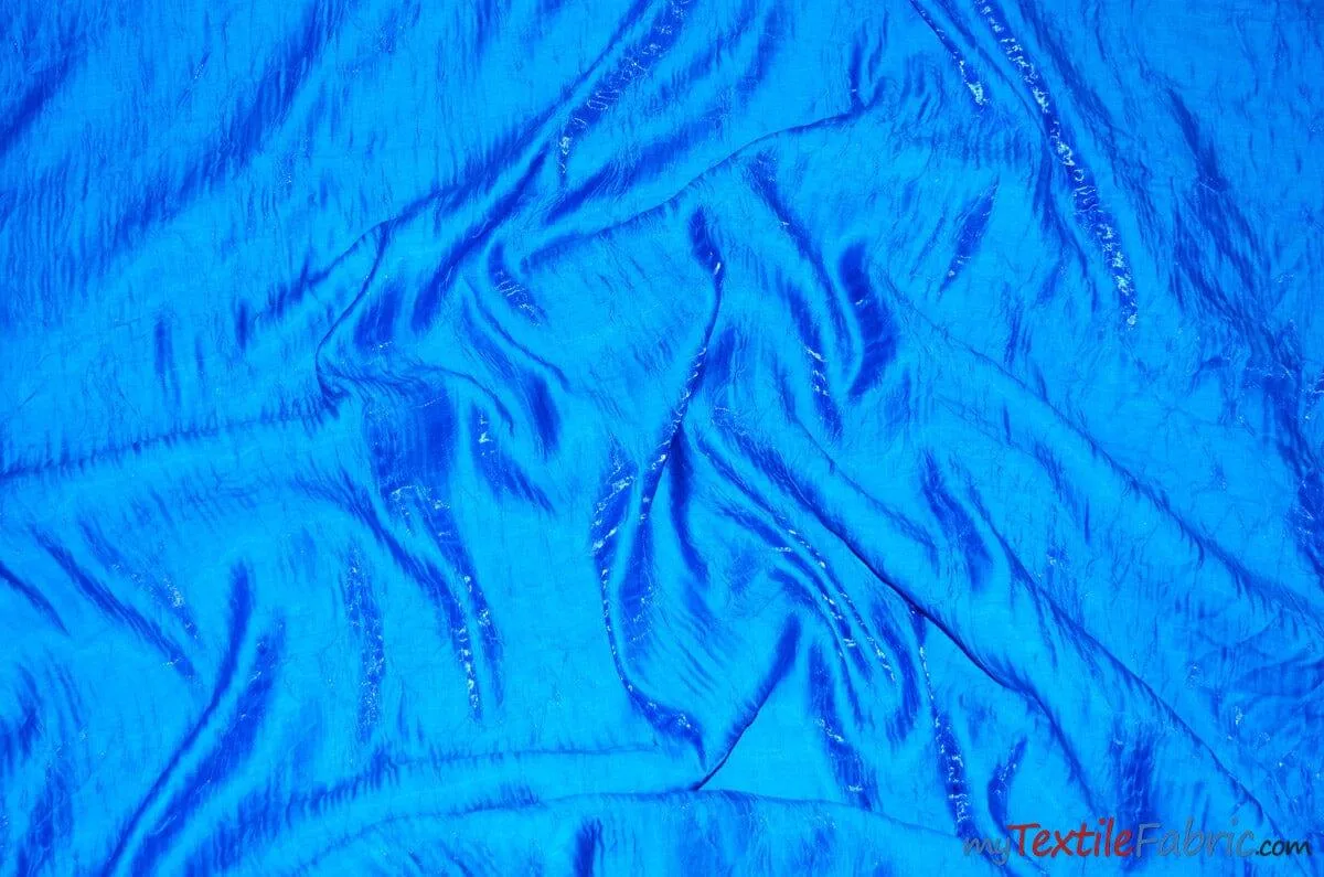 Iridescent Crush Shimmer Fabric | Iridescent Fabric | 54" Wide | Multiple Colors | Wholesale Bolt |
