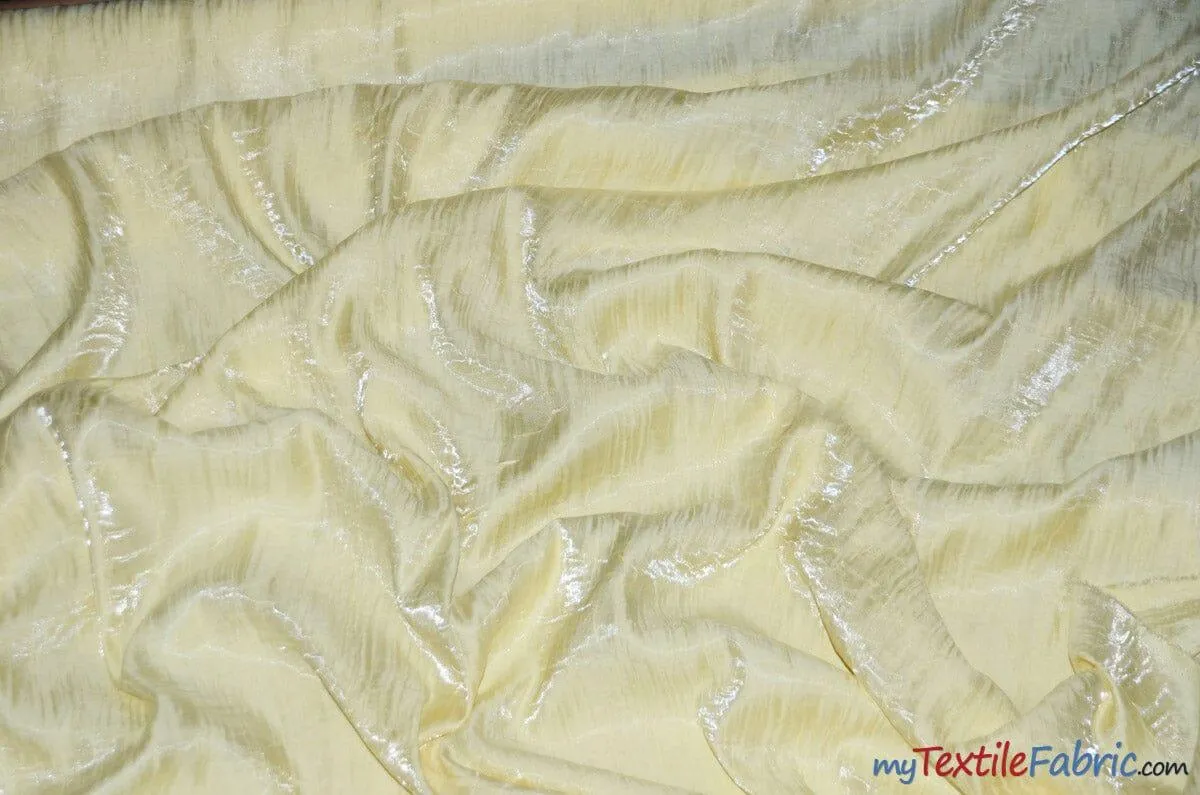 Iridescent Crush Shimmer Fabric | Iridescent Fabric | 54" Wide | Multiple Colors | Wholesale Bolt |