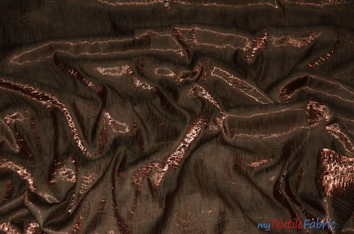 Iridescent Crush Shimmer Fabric | Iridescent Fabric | 54" Wide | Multiple Colors | Wholesale Bolt |