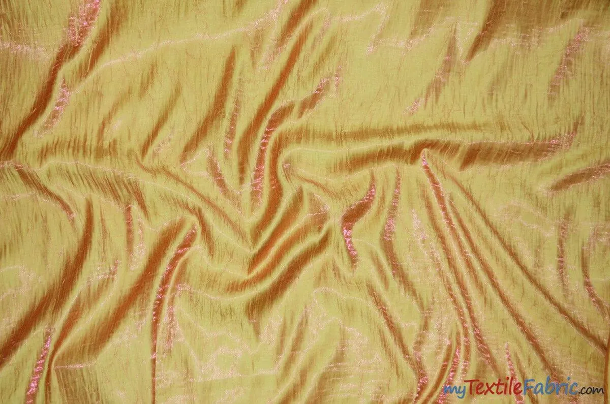 Iridescent Crush Shimmer Fabric | Iridescent Fabric | 54" Wide | Multiple Colors | Wholesale Bolt |