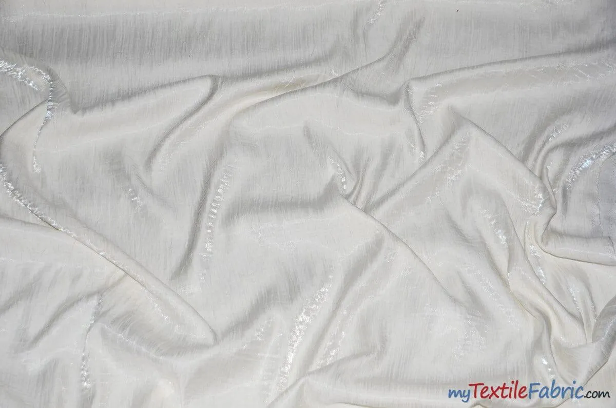 Iridescent Crush Shimmer Fabric | Iridescent Fabric | 54" Wide | Multiple Colors | Wholesale Bolt |