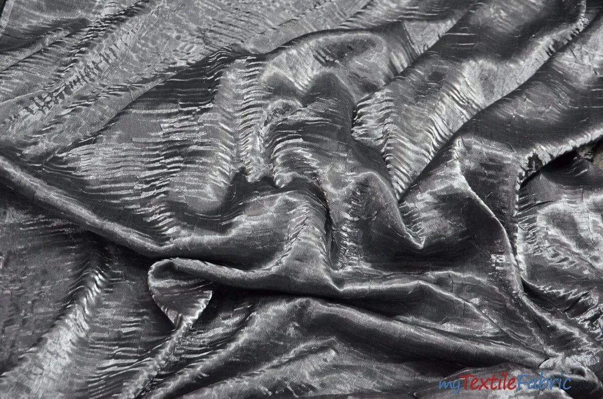 Iridescent Crush Shimmer Fabric | Iridescent Fabric | 54" Wide | Multiple Colors | Wholesale Bolt |