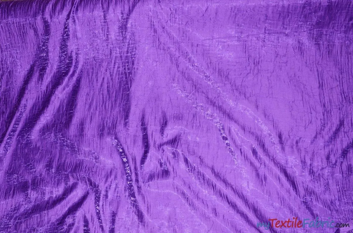 Iridescent Crush Shimmer Fabric | Iridescent Fabric | 54" Wide | Multiple Colors | Wholesale Bolt |