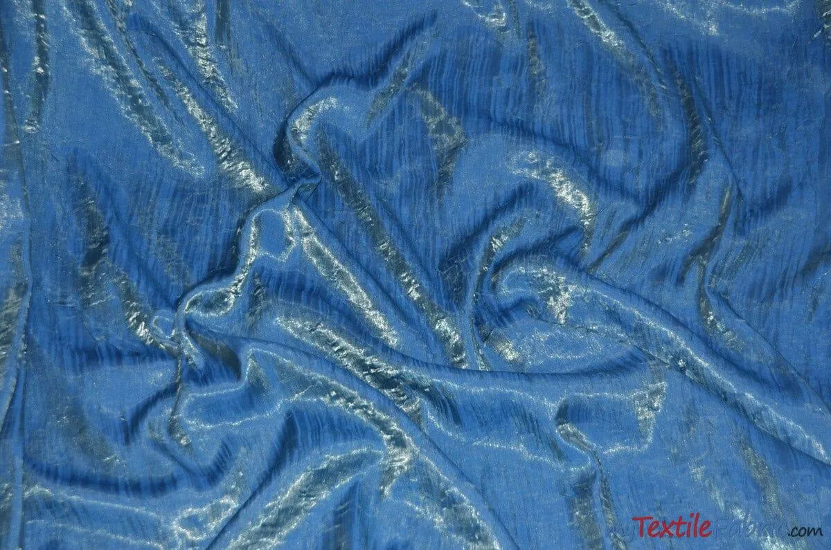 Iridescent Crush Shimmer Fabric | Iridescent Fabric | 54" Wide | Multiple Colors | Wholesale Bolt |