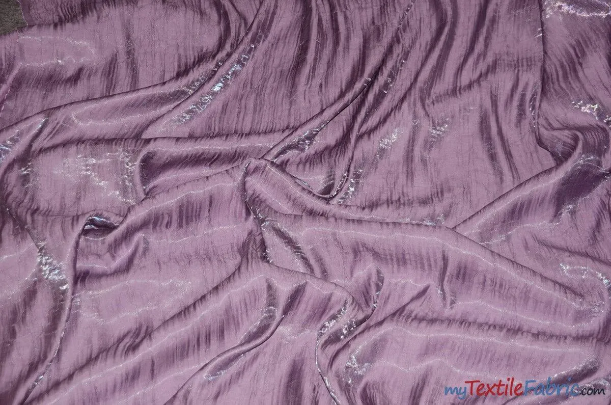 Iridescent Crush Shimmer Fabric | Iridescent Fabric | 54" Wide | Multiple Colors | Wholesale Bolt |
