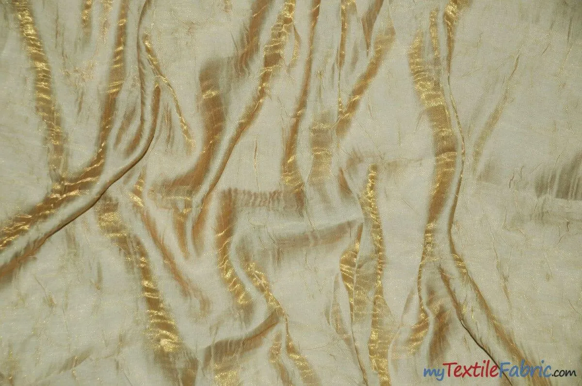 Iridescent Crush Shimmer Fabric | Iridescent Fabric | 54" Wide | Multiple Colors | Wholesale Bolt |