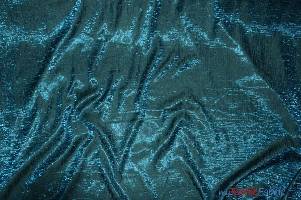 Iridescent Crush Shimmer Fabric | Iridescent Fabric | 54" Wide | Multiple Colors | Wholesale Bolt |