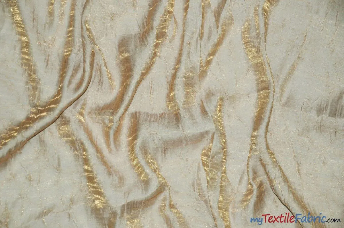 Iridescent Crush Shimmer Fabric | Iridescent Fabric | 54" Wide | Multiple Colors | Wholesale Bolt |