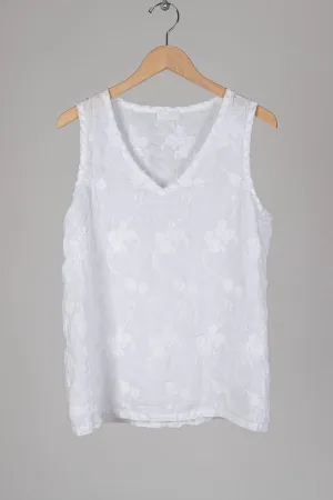 Isa - Embroidered Linen
