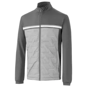 Island Green Thermal Stretch Padded Jacket Grey/Silver Grey