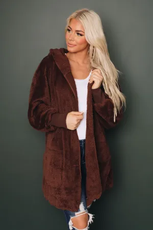 It Wasn't Me Shaggy Fleece Jacket