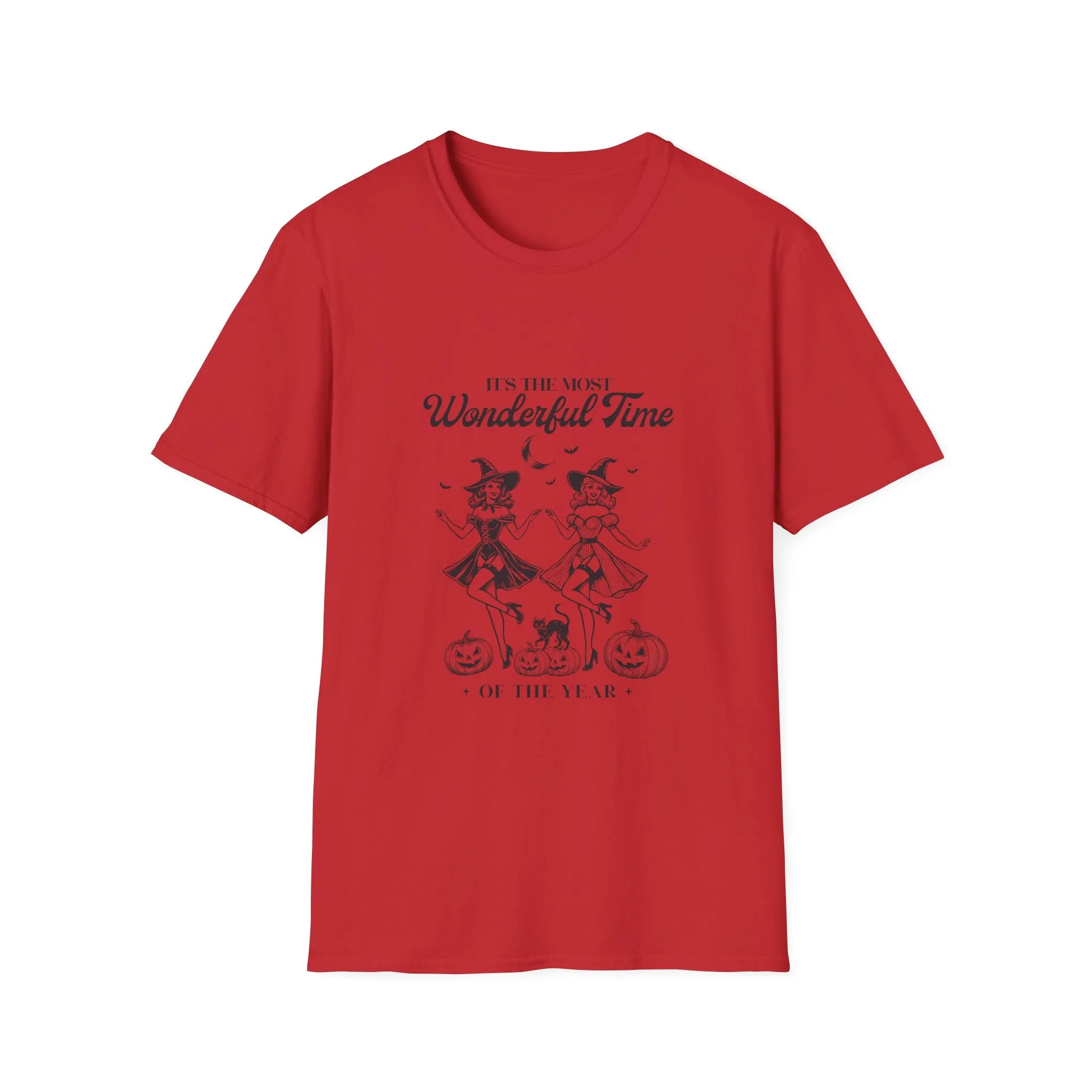 It's the most wonderful time of the year Witchy Edition Unisex Softstyle T-Shirt