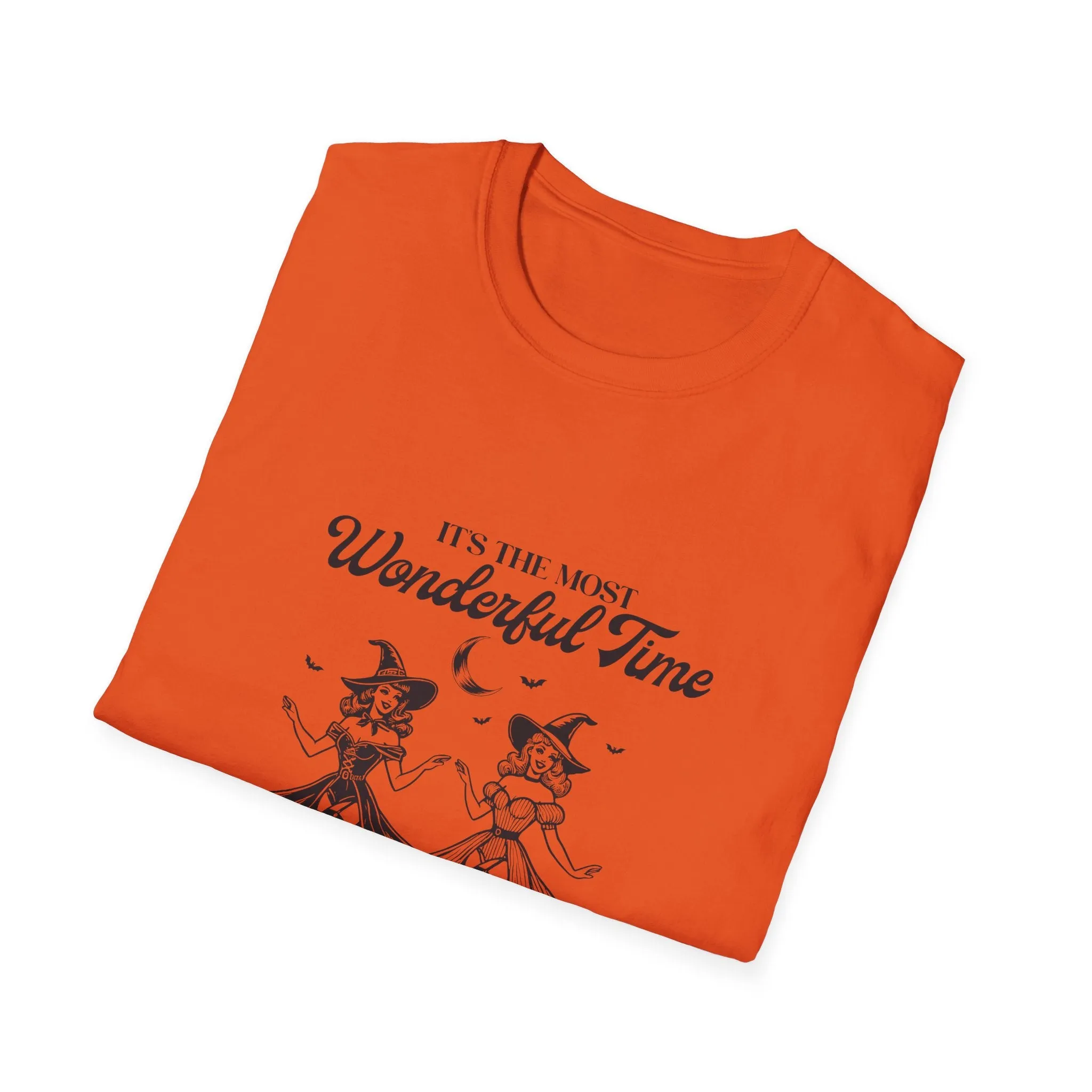 It's the most wonderful time of the year Witchy Edition Unisex Softstyle T-Shirt
