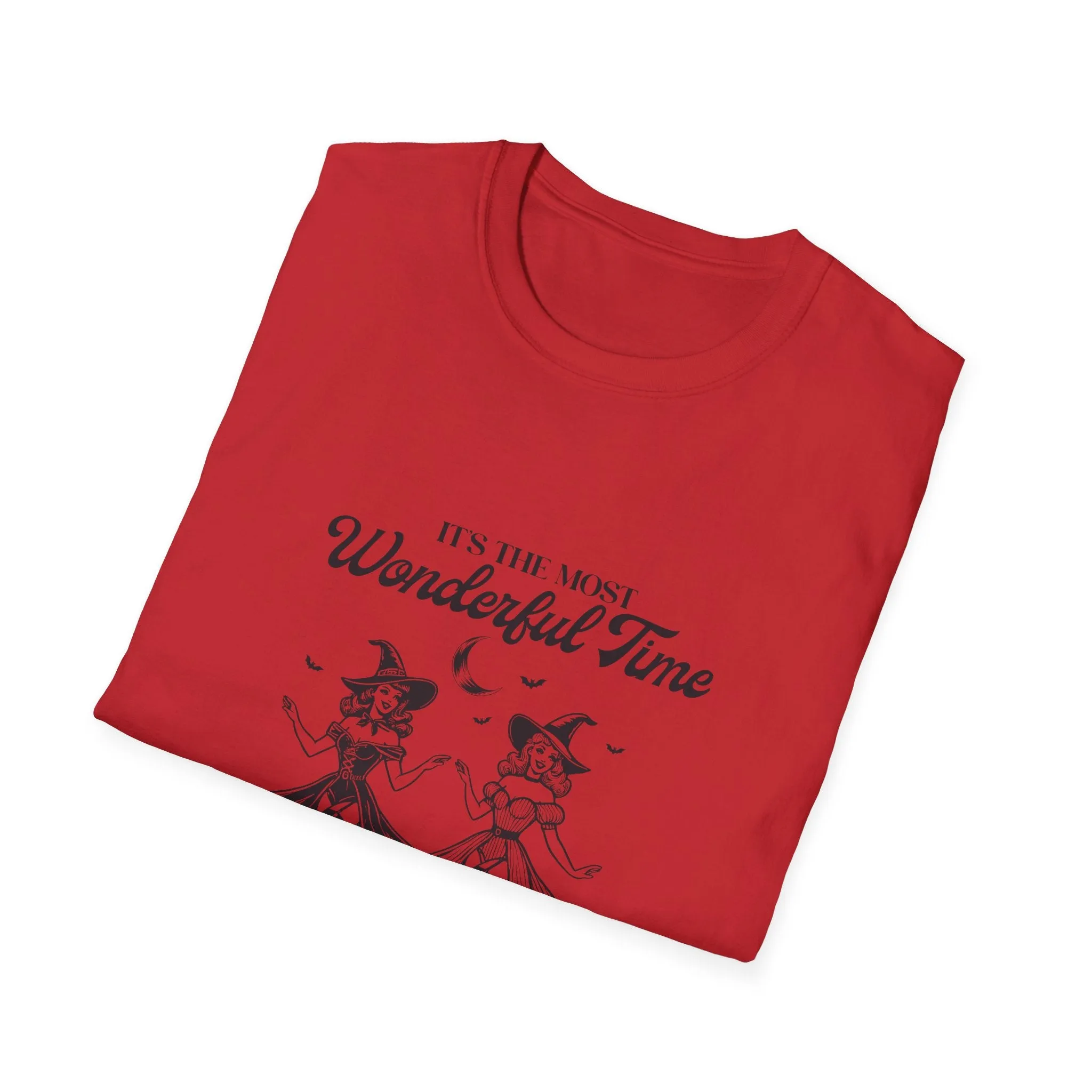 It's the most wonderful time of the year Witchy Edition Unisex Softstyle T-Shirt