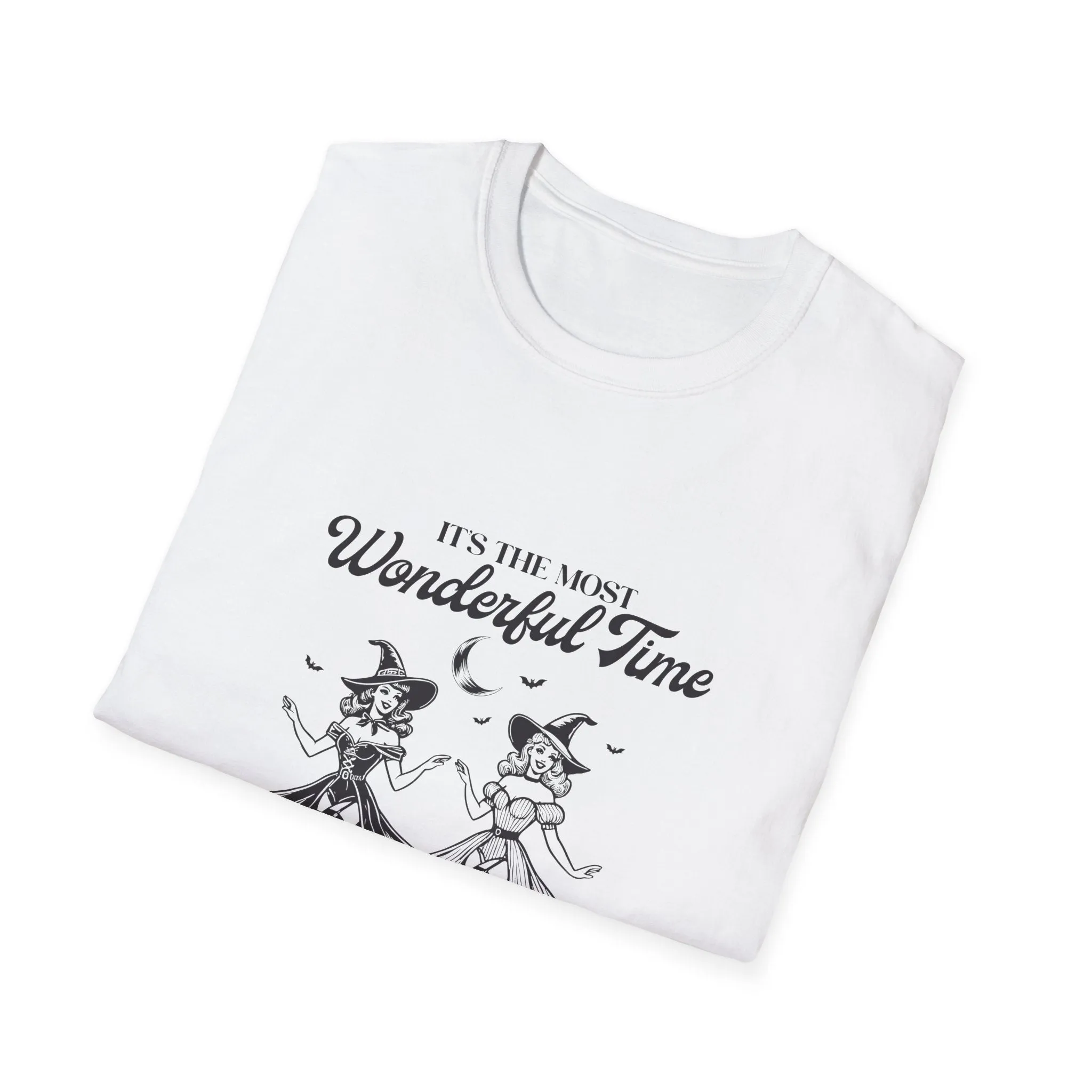It's the most wonderful time of the year Witchy Edition Unisex Softstyle T-Shirt