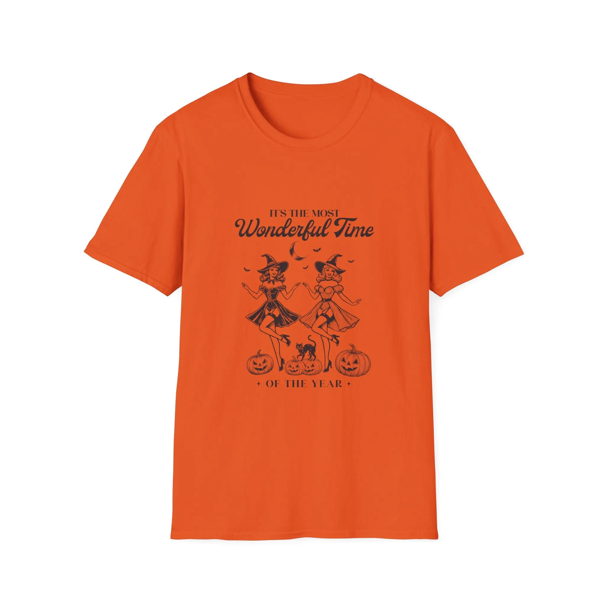 It's the most wonderful time of the year Witchy Edition Unisex Softstyle T-Shirt