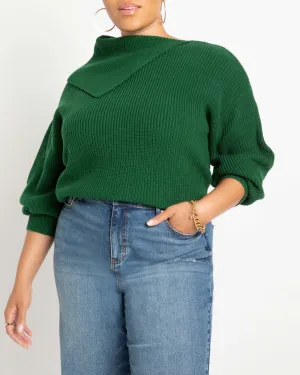 Izara Pointed Collar Sweater | Eden