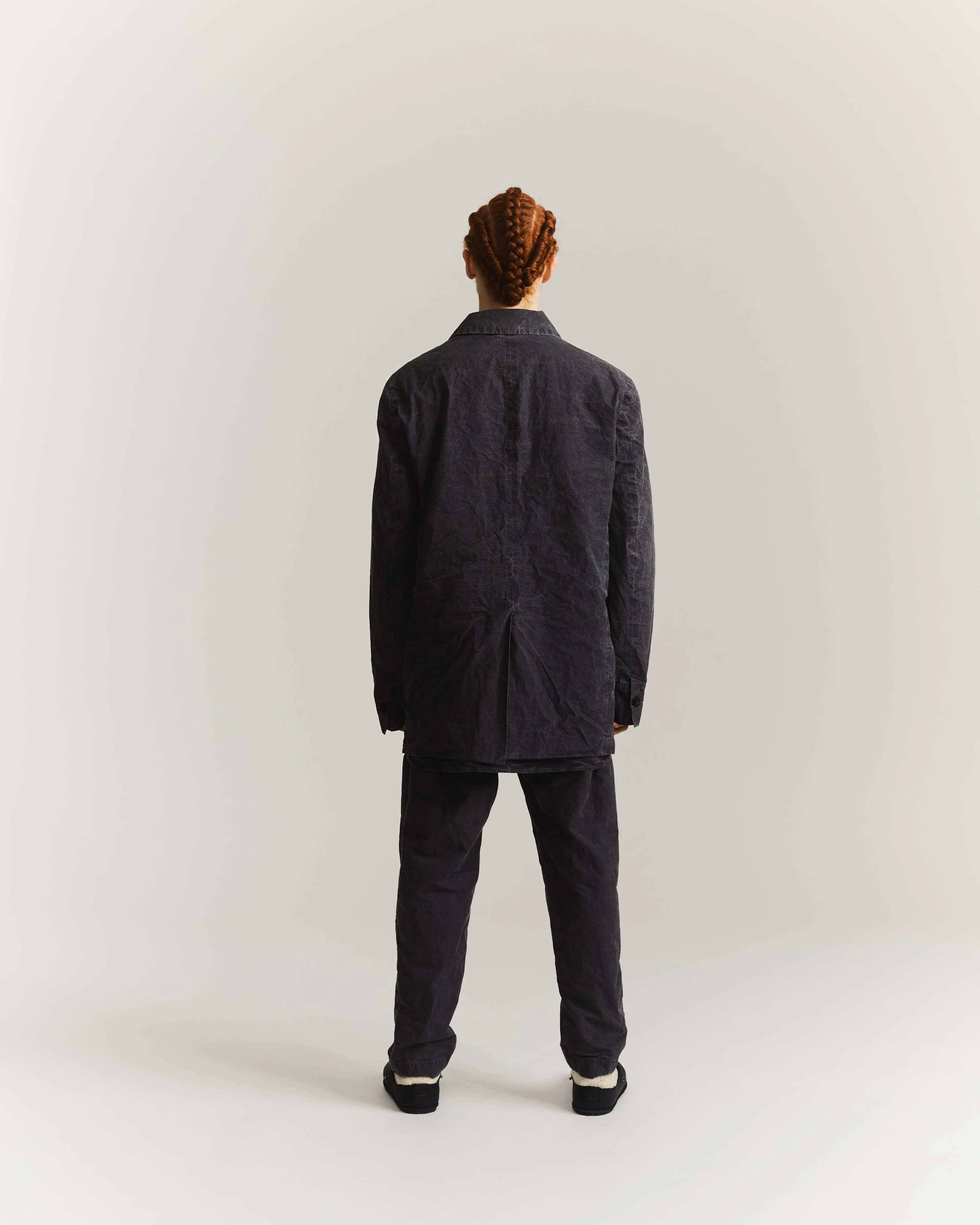 J JACKET - PRINT UNI - BLACK