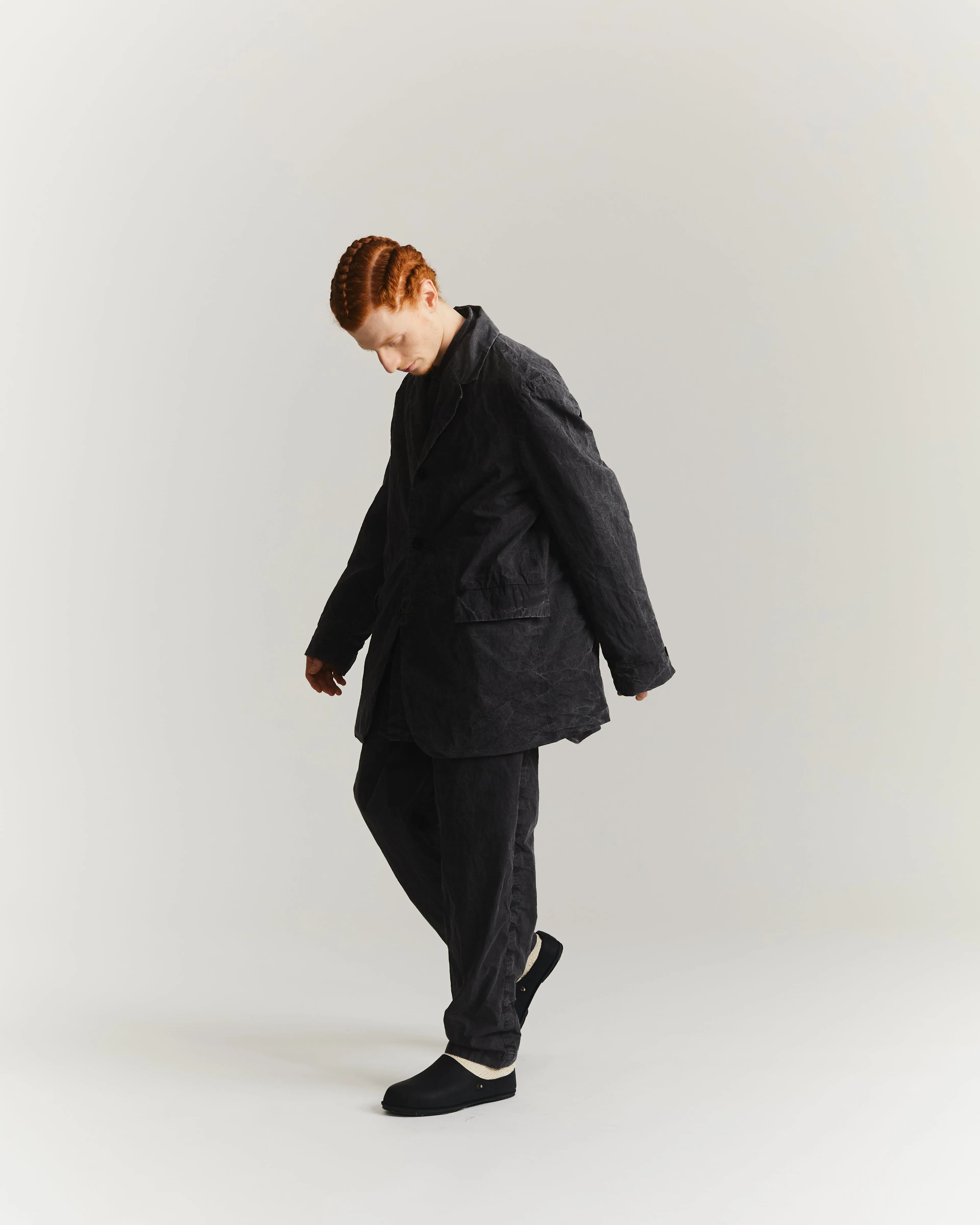 J JACKET - PRINT UNI - BLACK