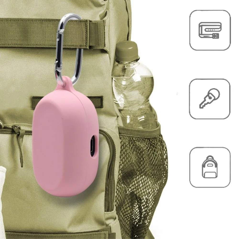Jabra Elite 7 Active silicone case with keychain - Grey