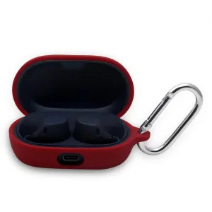 Jabra Elite 7 Active silicone case with keychain - Wine Red