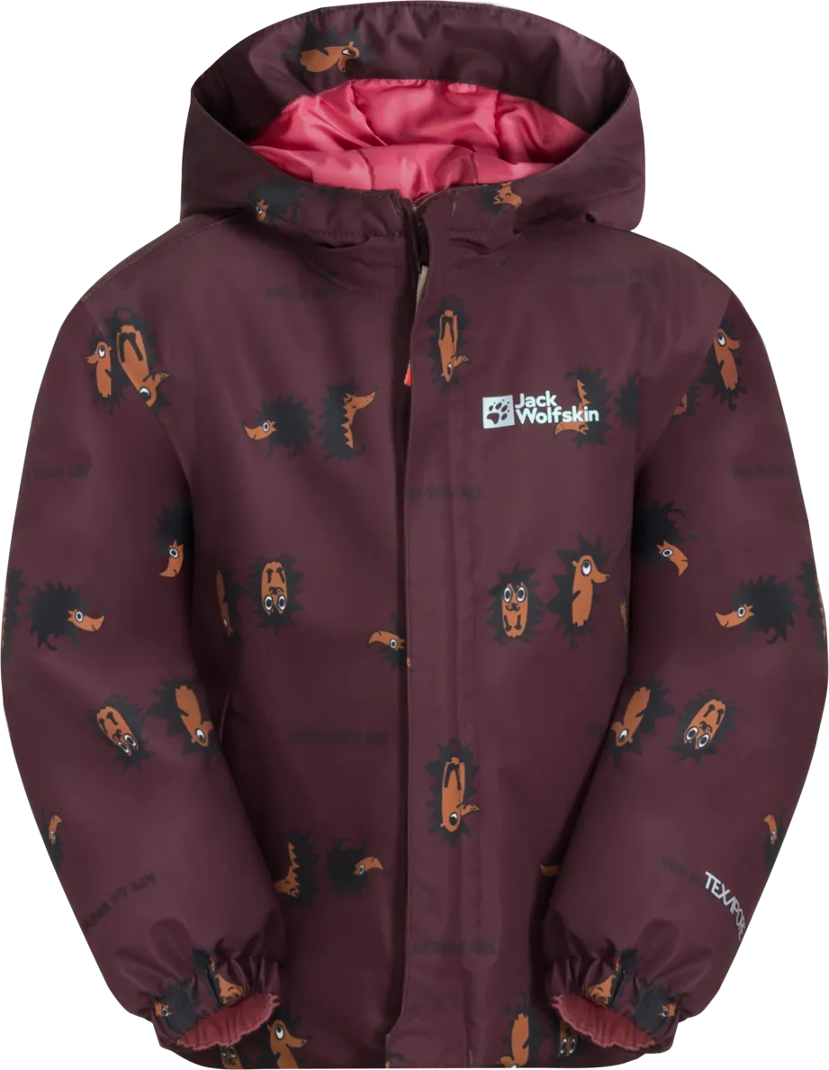 Jack Wolfskin Kids&#x27; Gleely 2-Layer Insulated Print Jacket Boysenberry 51 | Buy Jack Wolfskin Kids&#x27; Gleely 2-Layer Insulated Print Jacket Boysenberry 51 here | Outnorth