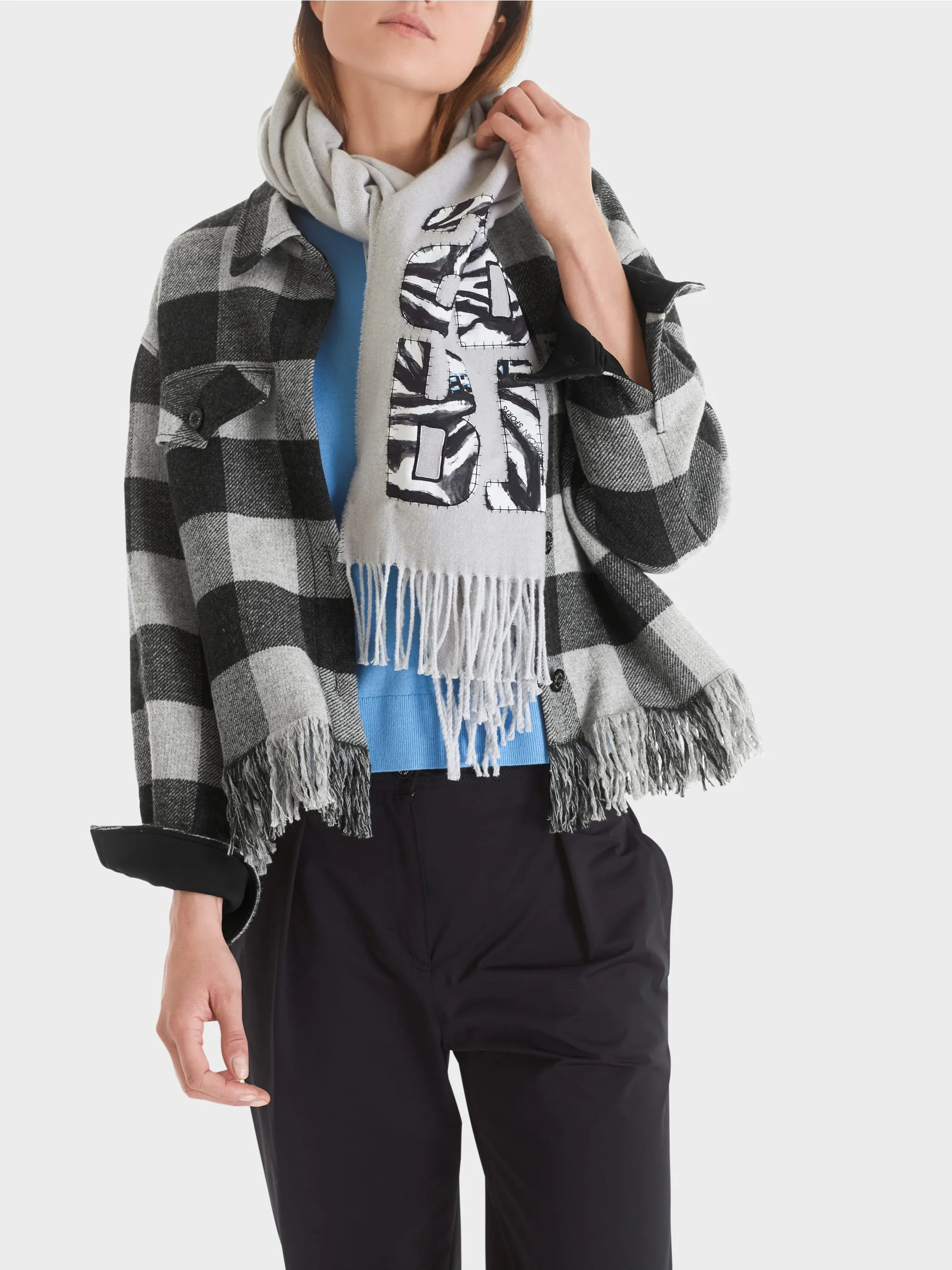 Jacket -  Charcoal and Light Grey