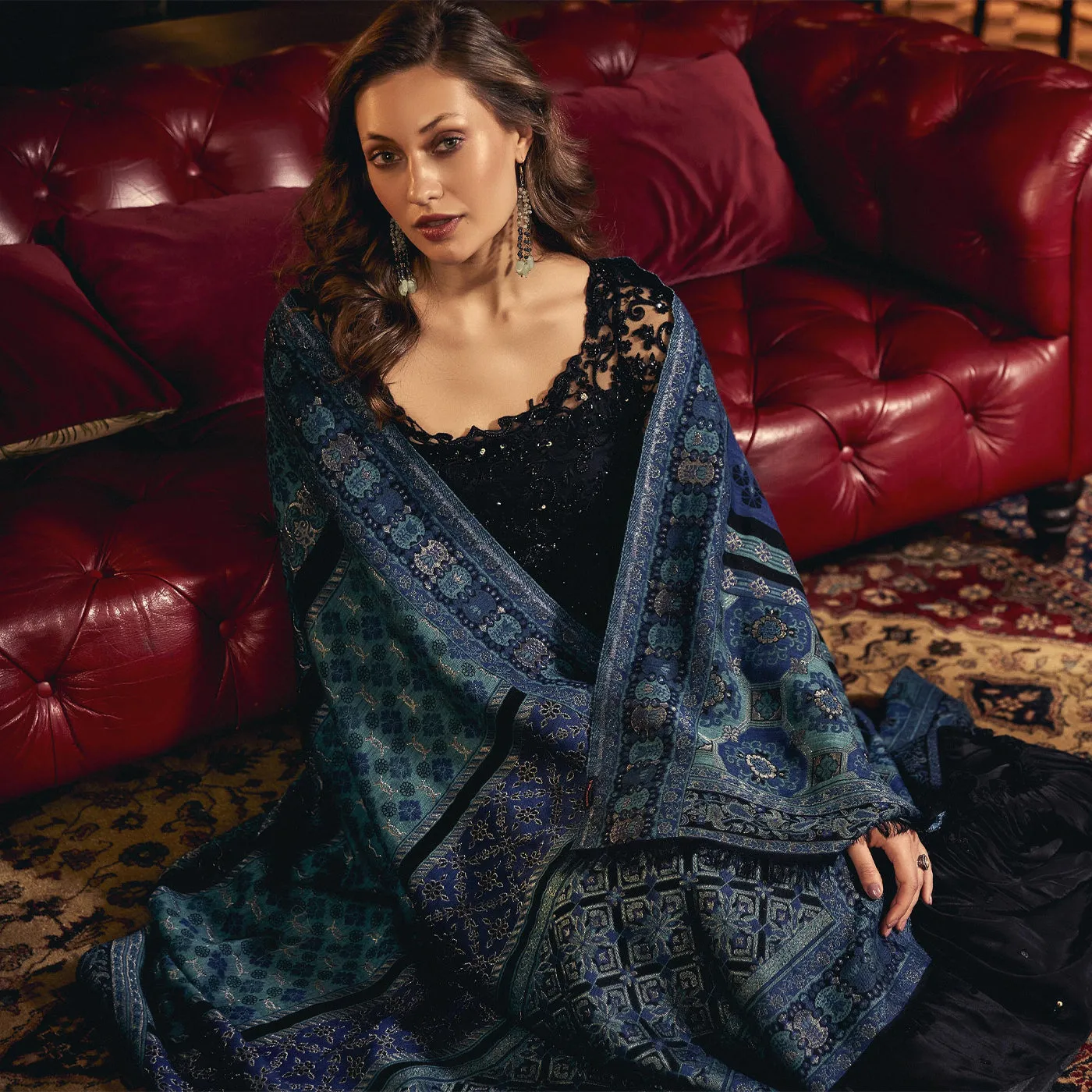 James: The Traditional Zari Woolen Shawl