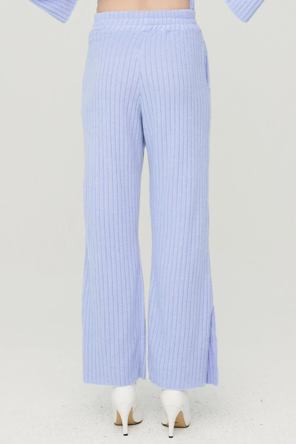 Janet Slit Relaxed Fit Pants