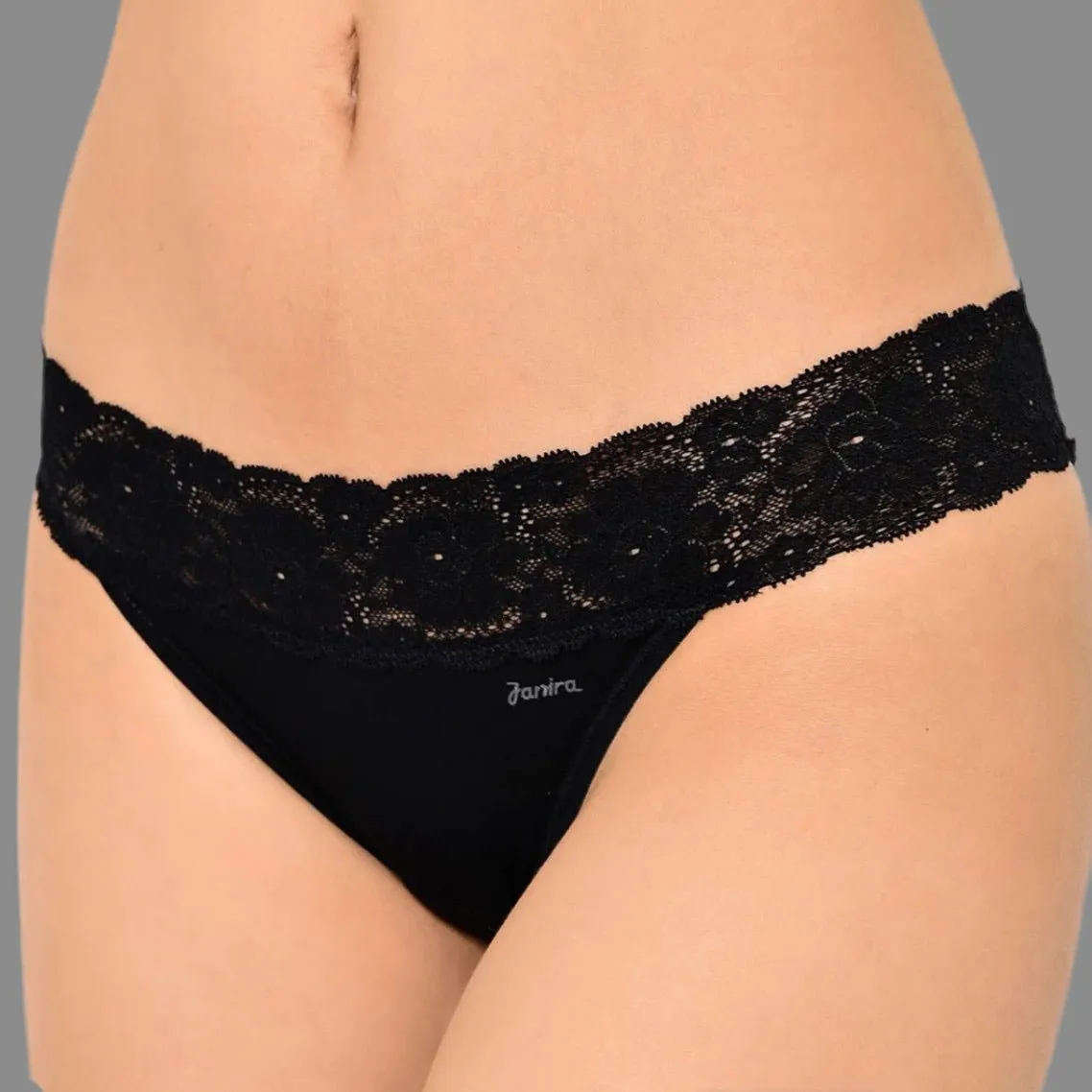 Janira - Dolce Cinture Cotton Mini Waist with Lace - More Colors