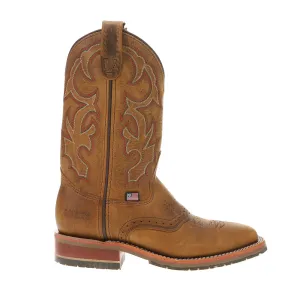 Jase 11 Inch Embroidered Electrical Soft Toe Work Boots