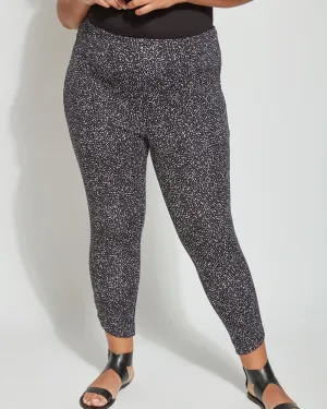 Jasmyne Crop Legging | Fizz Dot Black