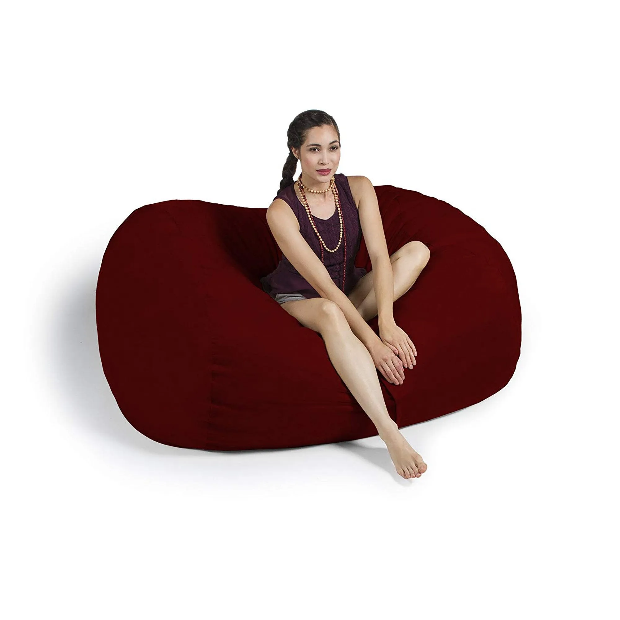 Jaxx 5.5' Loveseat Lounger Bean Bag