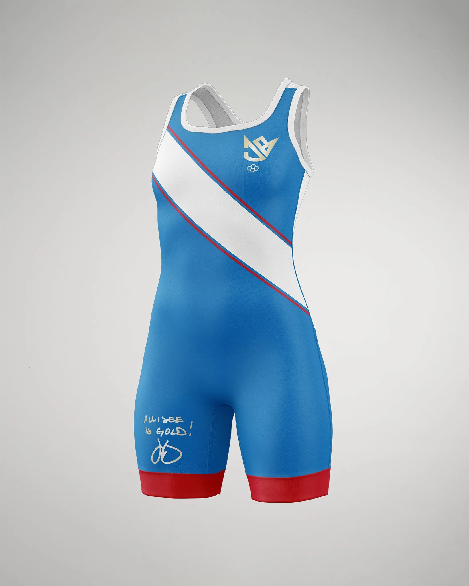 JB1 Royalty Elite Girl's 2.0 Wrestling Singlet