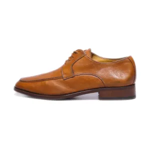 J.Bournazos Lace Ups Leather Brown Colour For Women