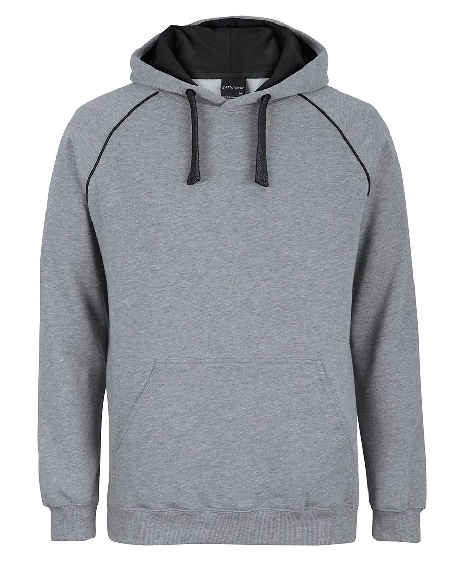 JB's Adults Contrast Fleecy Hoodie - 3CFH (6 Colours)