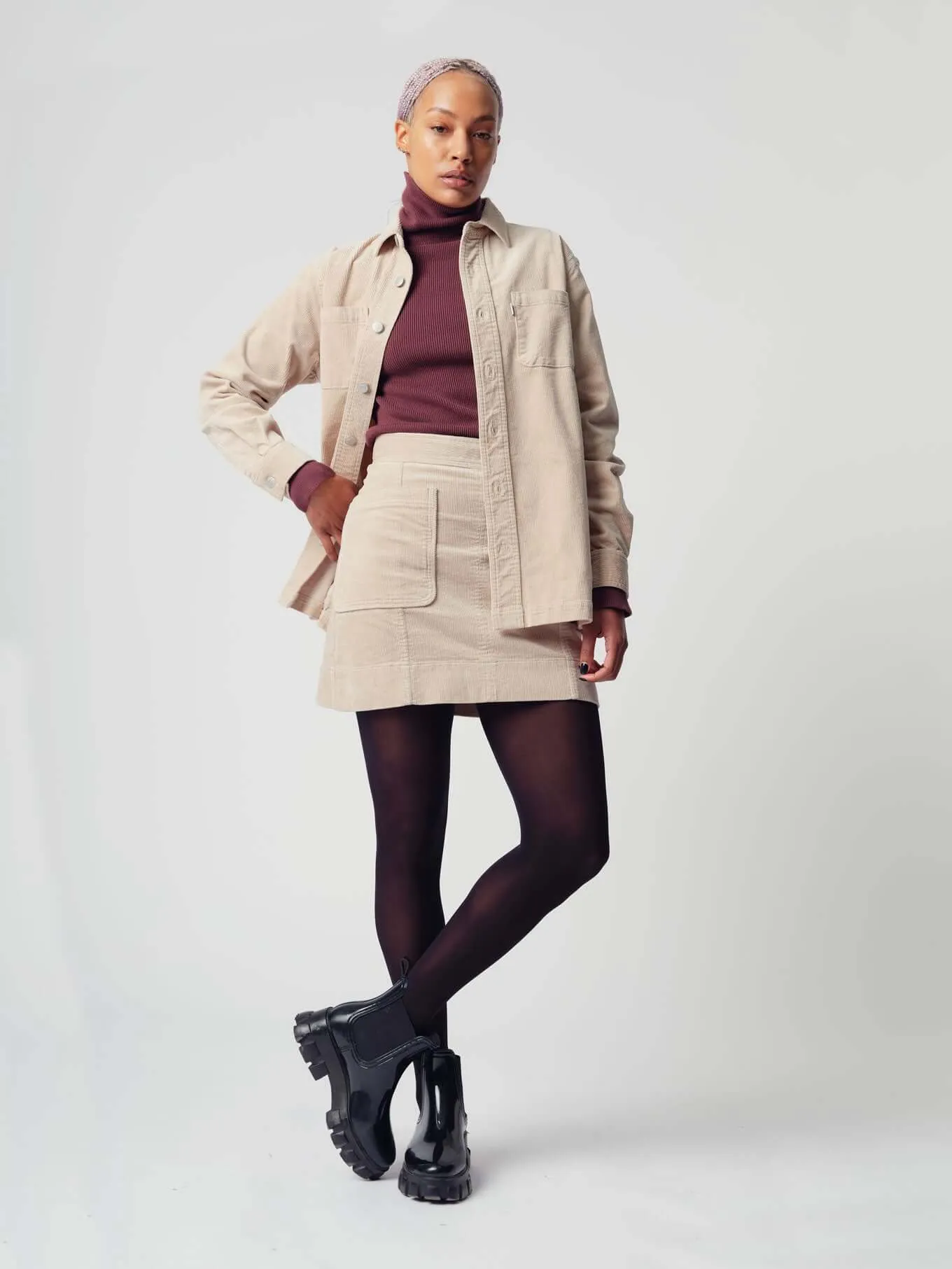 Jean Overshirt by Komodo (Winter White)