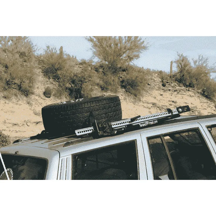 Jeep Grand Cherokee ZJ Roof Mounted Tire Carrier (5.2 and 4.0 models only)