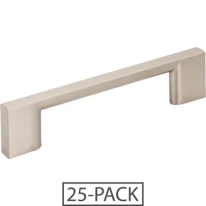 Jeffrey Alexander 96 mm Center-to-Center Square Sutton Cabinet Bar Pull 25-Pack