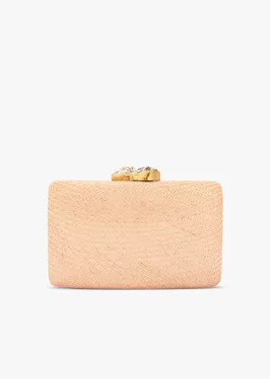 Jen clutch with white Stone