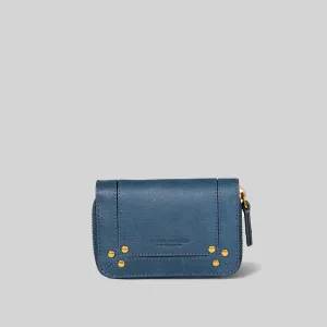 JEROME DREYFUSS WALLET  HENRICH NOIRCE BLU NOTTE